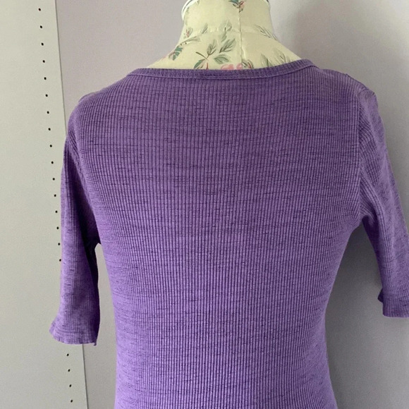 Lularoe ribbed purple dress size small - Picture 6 of 8